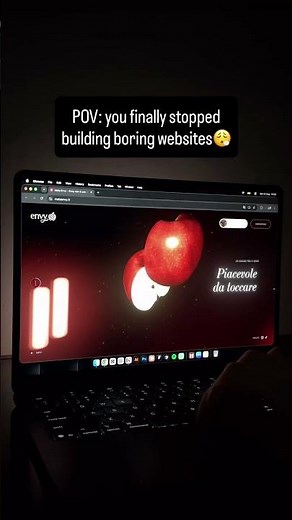 THIS WEBSITE IS 🔥🤯 How do I build 3D websites? 👇Academy in bio🔗