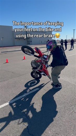 Mini bike Wheelie Fail