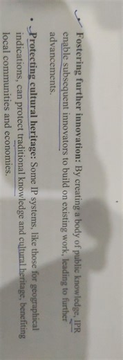 Fostering further innovation: By creating a body of public know... | Filo