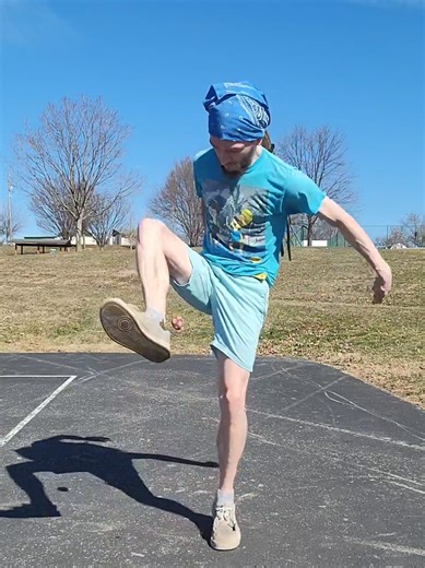 Improving Footbag Skills Despite Setbacks