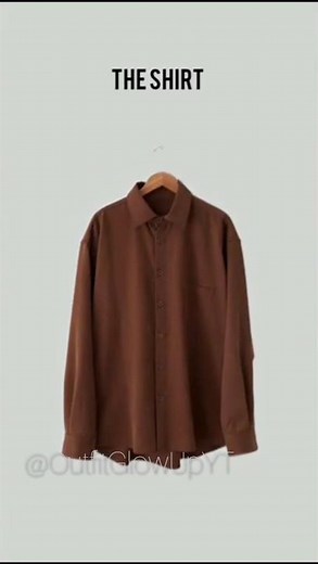 The Outfits 🤎| Shirt Look Brown Aesthetic Outfit #ootdguide #fashion #outfit #meeshohaul #fyp #yt
