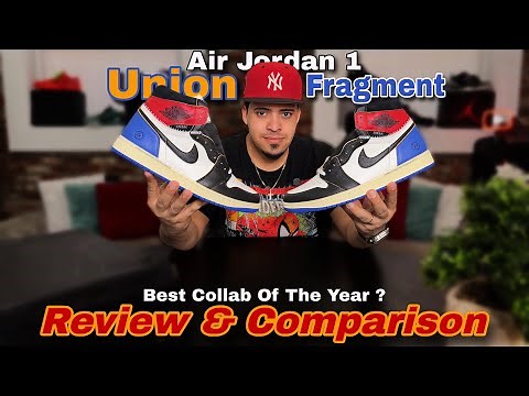Jordan 1 Union X Fragment “Varsity Red/Sport Royal” - Early Review & Comparison