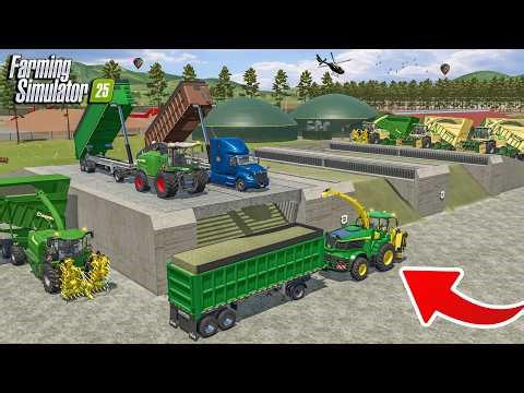 This Silage Setup is Absolutely CRAZY! | GIGA CHALLENGE | Farming Simulator 25