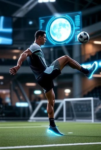 Ronaldo play footbol in 2200!!!