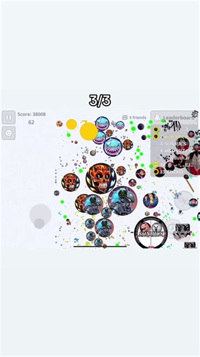 3/3 The last part of the tk / Agar.io Mobile #agariomobile #agar #agario #agarmontage #agartakeover