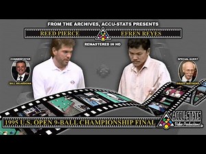 9-Ball - EFREN REYES vs REED PIERCE - 1995 US Open 9-Ball Championship Finals