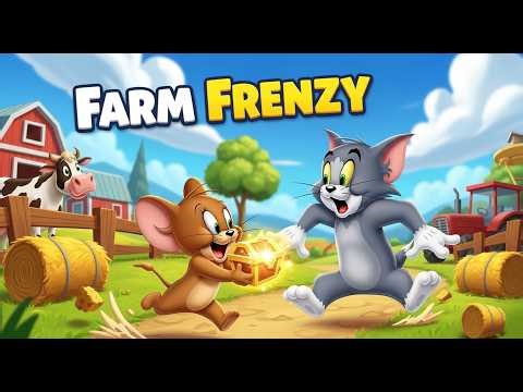 Tom and Jerry Treasure Chase | Funny Cartoon Chase Animation | Classic Cat vs Mouse Adventure