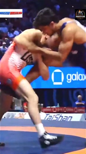 🔥 JASKARAN SINGH 🇮🇳 vs BO BASSETT 🇺🇸 | 65KG QUARTERFINAL | U-23 World Wrestling Championship#shorts