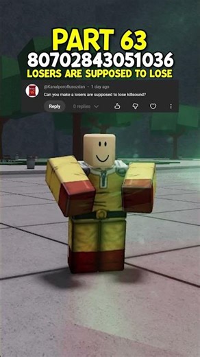 RARE ROBLOX Custom Kill Sound Ids/Hit sound ids 2026 (PART 63) #roblox