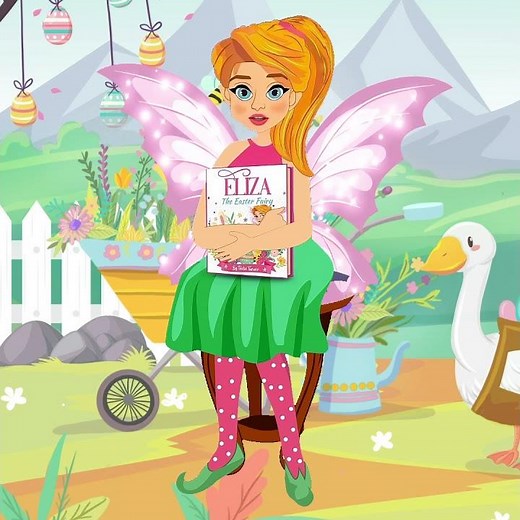 Teelie Turner Author | Eliza the Easter Fairy | Magical Book Lesson for Kids #easterfairytales
