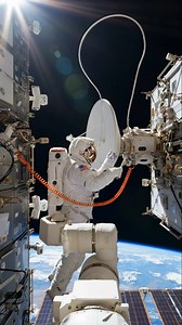 This EVA shows an astronaut aligning a communication antenna with slow, careful movements. The realism and detail make it feel like genuine NASA footage from orbit. #NASA #AntennaAlignment #Spacewalk #ISS #AstronautWork #VEo3 #RealisticAI #SpaceOperations #SpaceFootage #ViralAI #TrendingReels | Space AstroVision