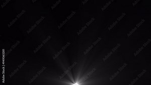 Sunlight Ray on Bottom Overlays: Loop-Ready Clips for Adding Volumetric Light Beams to Your Footage.