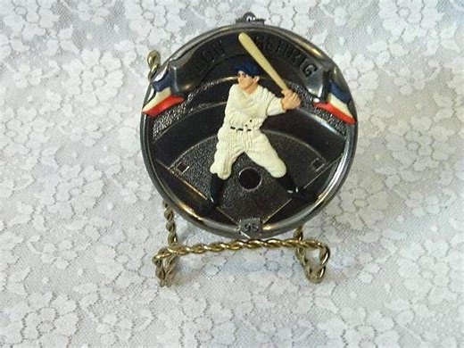 Vintage Hallmark Baseball Ornament – Lou Gehrig New York Yankees Keepsake - Etsy