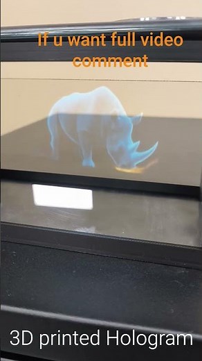 3D Printed Clear Hologram Projector Under ₹10 | DIY Mini Tech Magic! 💡✨October 24, 2025