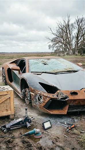 “Abandoned Car Rebuilt After Years… You Won’t Believe This!” #viral