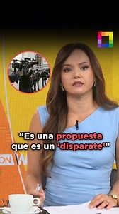 Perla Berríos sobre la franja obligatoria informativa: “Es una propuesta que es un ‘disparate’”. #AlDíaConWillax #franjaobligatoria #Gobierno #televisión #Perú | Willax Televisión