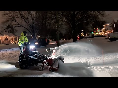 BRAND NEW 48” Toro MULTIFORCE Snowblower ATTACHMENT in ACTION!