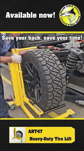 One-Man Tire Change Made Easy! The Killer Tools ART47 Tire Lift