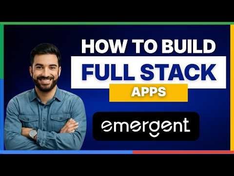 How to build full stack apps with Emergent AI[FULL GUIDE]