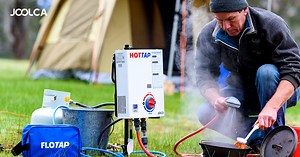 The HOTTAP is a portable hot water system that you can take anywhere. Hot showers in the bush, anyone? And with a 30 Day trial either you LOVE it, or your money back. Use AfterPay at checkout to Buy Now & Pay later :) Check it out: http://bit.ly/2AsxoqZ | Joolca