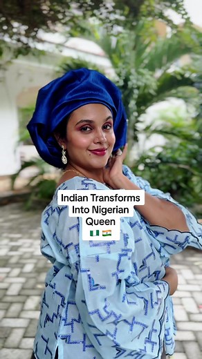 Indian Transforms Into Nigerian Queen