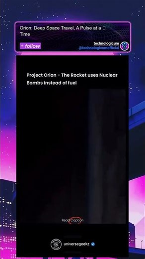 Orion: Deep Space Travel, A Pulse at a Time