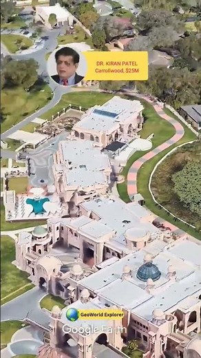 Dr. Kiran Patel’s $25 Million Mega Mansion #historyfacts #geography #travel