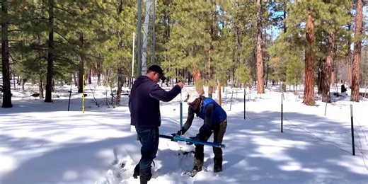 SRP measures snowpack after winter storms to gauge Arizona’s water supply
