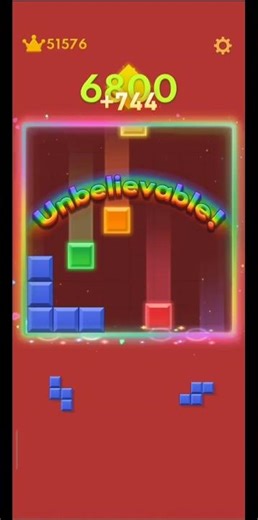 Can You Beat My Block Blast Score? (Level 99 Challenge) 🔥#BlockBlast #BlockPuzzle #Satisfying #Zen