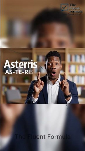 How to pronounce ASTERISK in British English#advancedenglish #english #speakingeveryday