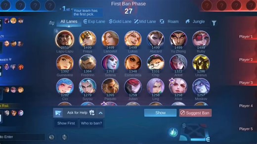 Overcoming a Losing Streak in Mobile Legends