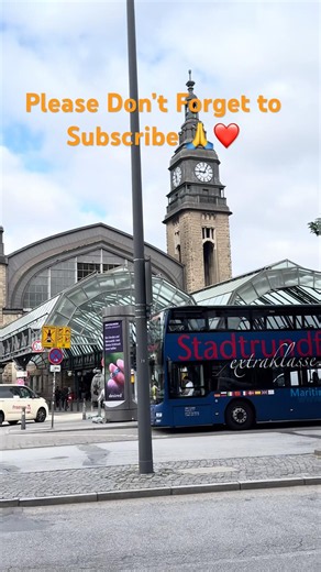 Hamburg Hauptbahnhof Or Central Train Station
