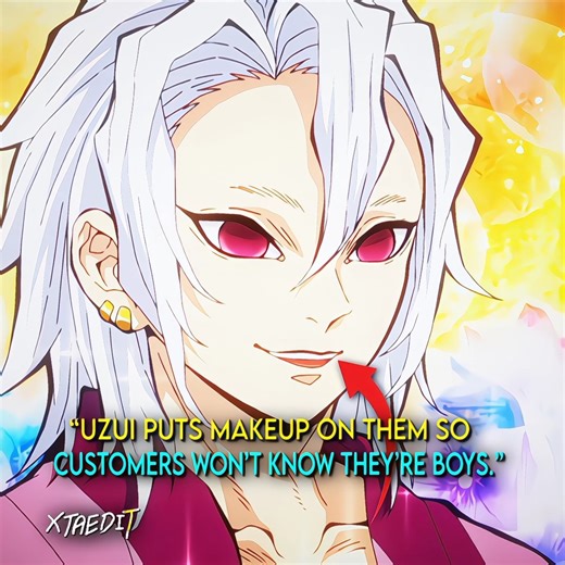 Makeup? Nah — Inosuke beauty hits different.#demonslayer #animeshorts