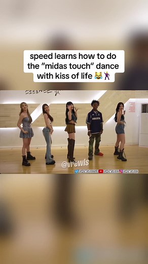 Learn the Midas Touch Dance with Kiss of Life | Speed Kpop Korea