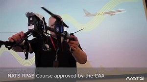 Operating a drone commercially? NATS provides an accredited course with NQE (National Qualified Entity) status from the CAA (Civil Aviation Authority). Have you got the right permissions in place? | NATS