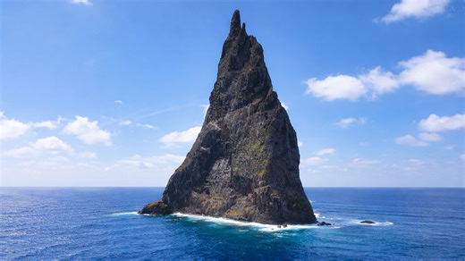 Vem skulle kunna överleva på denna isolerade klippa?