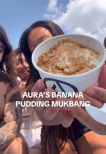 AURA Dessert Cafe's Irresistible Banana Pudding