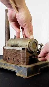 Restoring a Rusty Antique Steam Engine Model | ASMR