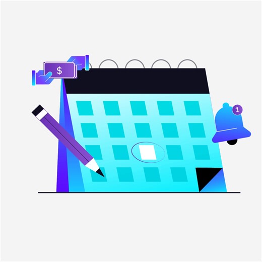Modern 2D Icon Animation | Clean Motion Design