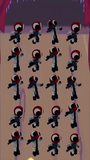 Rainbow friends chapter 2 test all characters pink rainbow yellow red x20 part 2