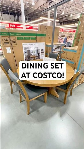 Costco July 2025 Furniture Find! Universal Broadmoore Zealand 5-Piece Dining Set 🔥 #furniturefinds