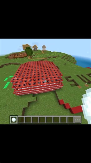 Minecraft hole filler mod (world smallest violin) #minecraft #shorts