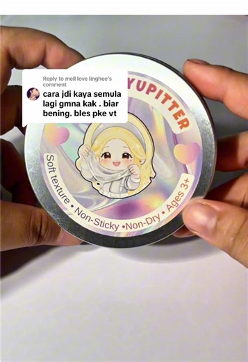 Tutorial Slime Aesthetic: Cara Bikin Putty Bening