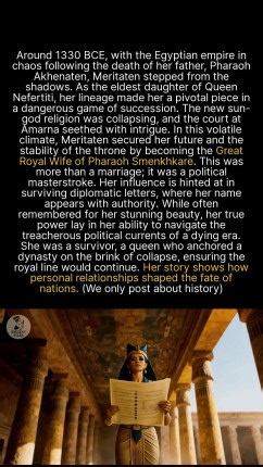 This ancient princess was more than a beauty; could her political skill have saved Egypts 18th Dynasty? #ancienthistory #egypt #history | Ancient Files
