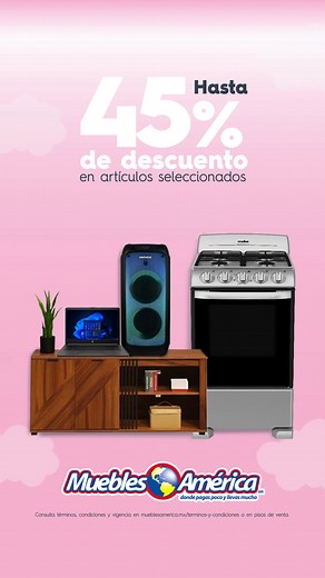 Transforma cada rincón de tu casa con muebles que combinan diseño y funcionalidad. ¡Solo en Muebles América! | Muebles América