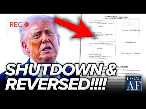 Trump's Media TAKEOVER REVERSED in BLISTERING Ruling