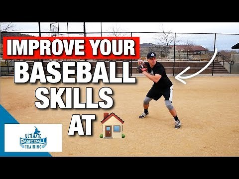 How To: Improve Your Baseball Skills At Home! - (Baseball Drills)