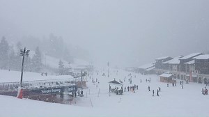 Il y a quelques minutes, grosse chute de neige sur le domaine ! ❄️❄️ | La Bresse-Hohneck Labellemontagne