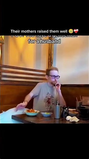 Their mothers raised them well 🥹❤️