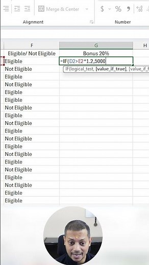 Nested IF Formula Explained in 40 Seconds 🔥